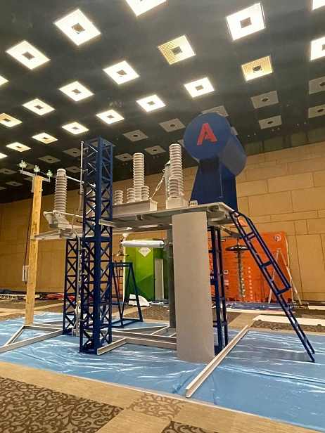 г. Москва. ООО ПО «ФОРЭНЕРГО» представляет обучающий тренажер "ПА-МТР02" на выставке