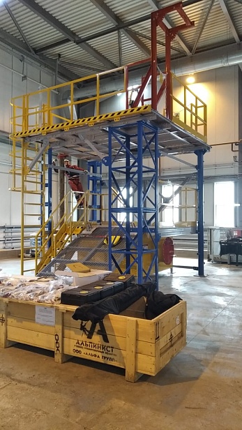 г. Чита. Учебный полигон "АЛЬПИНИСТ" 03-02 установлен  в "Норильский никель"