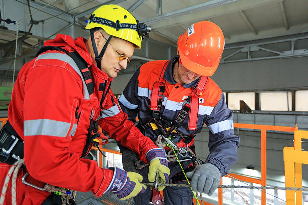г.Нижний Тагил. Центр подготовки персонала Евраз-Урал"  установил учебный комплекс "АЛЬПИНИСТ" -03  г.Нижний Тагил. Центр подготовки персонала Евраз-Урал"  установил учебный комплекс "АЛЬПИНИСТ" -03
